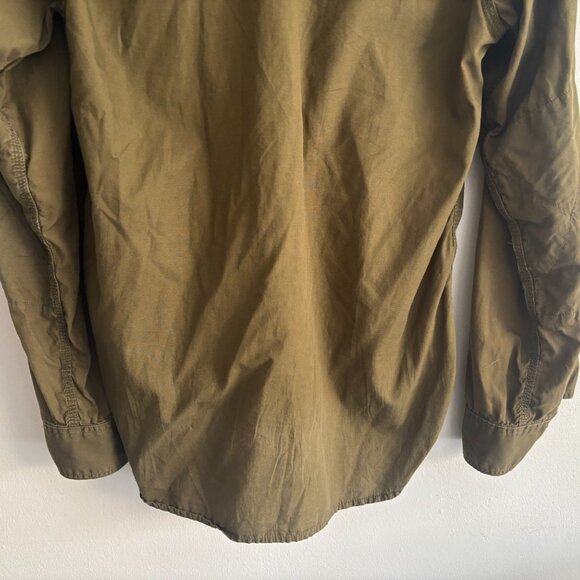 Engineered Garments Olive Green Button-up Work Shirt - Medium mi USA - Picture 12 of 12